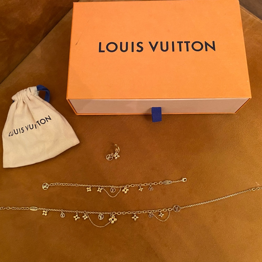 Authentic Louis Vuitton Blooming Supple Set